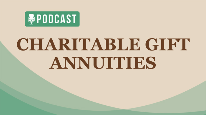 charitable gifts podcast